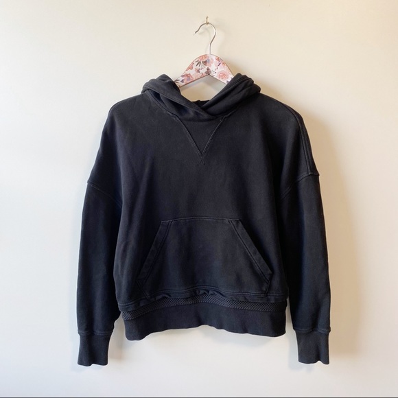 LULULEMON Warm Down Hoodie! Black Size 8 - Picture 1 of 9